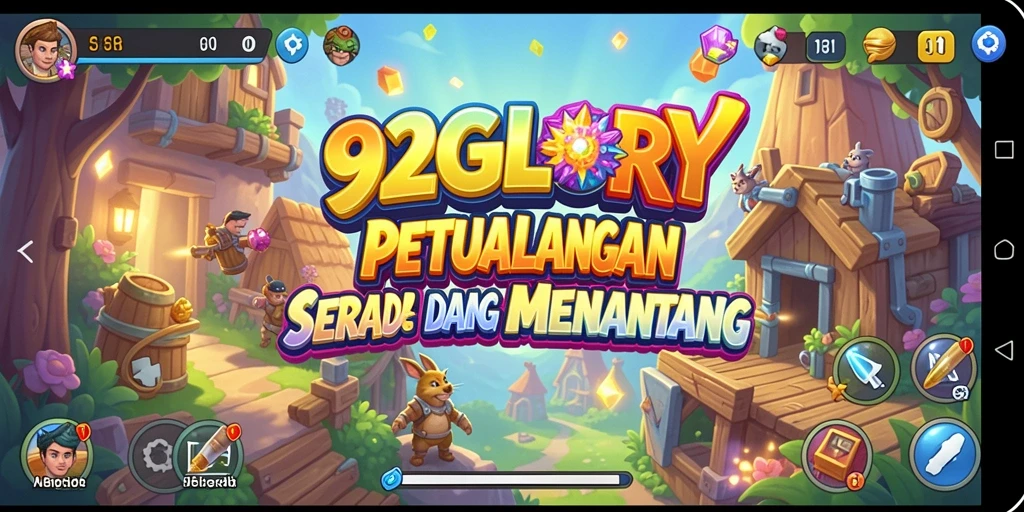 Tampilan gameplay intens dari 92GLORY yang menantang.