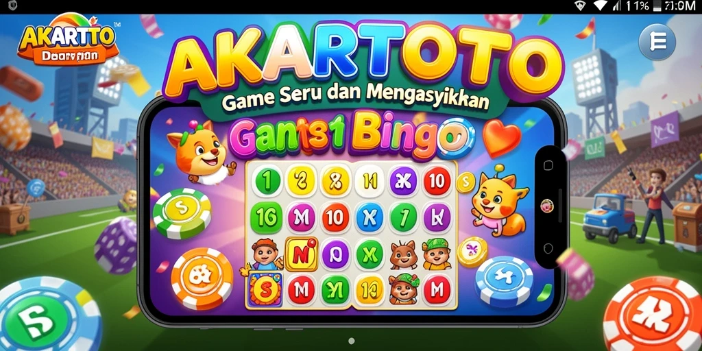 Gameplay seru AKARTOTO dengan pengalaman Bingo terbaik.