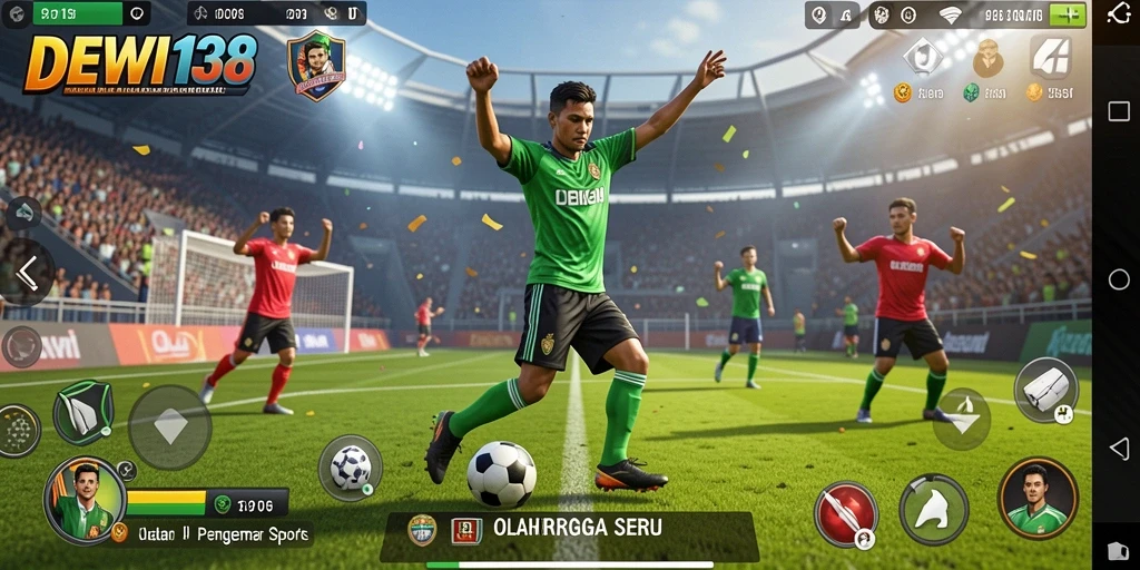 Gameplay seru DEWI138 dalam aksi olahraga.