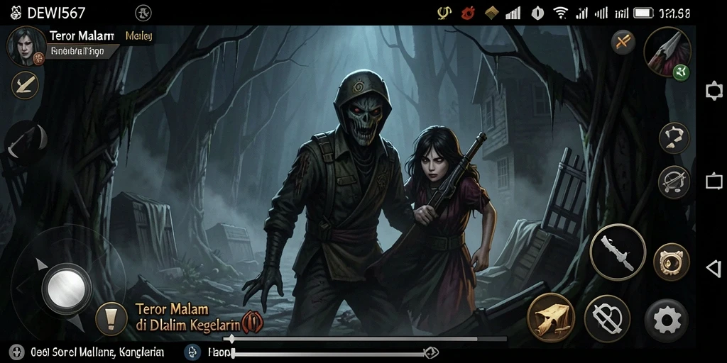 Gameplay DEWI567 yang mendebarkan dengan atmosfir Horror yang kental.