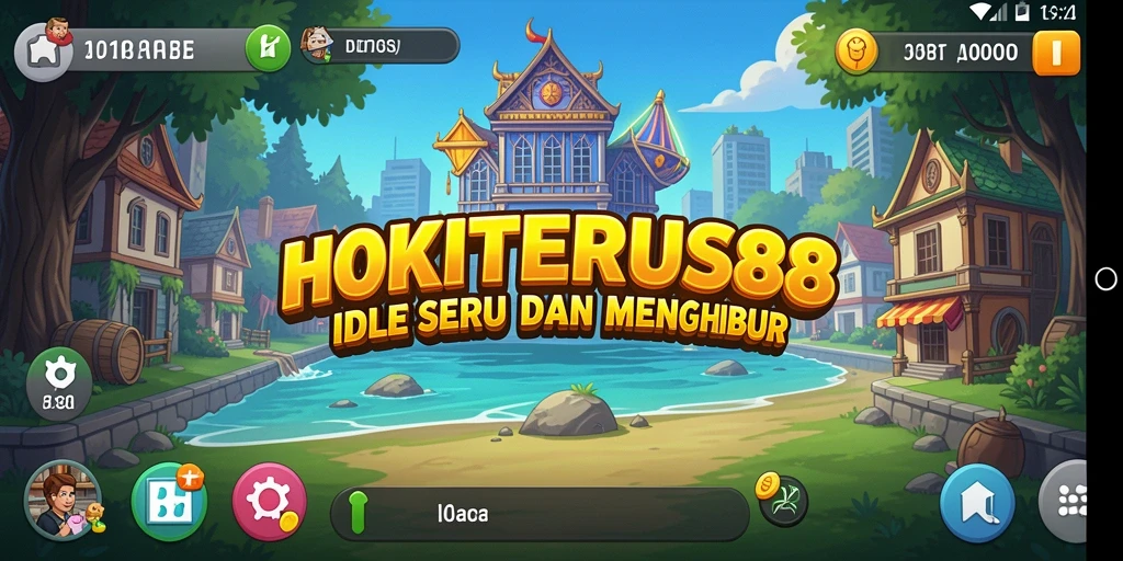 Screenshot gameplay HOKITERUS88 dengan karakter dan animasi menarik.