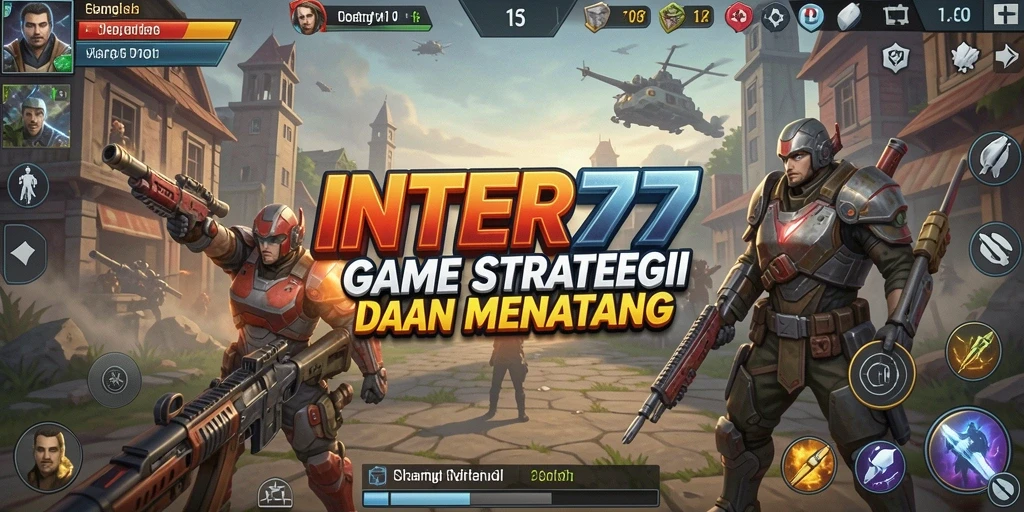 Tampilan aksi gameplay INTER77 yang mendebarkan dan strategis.