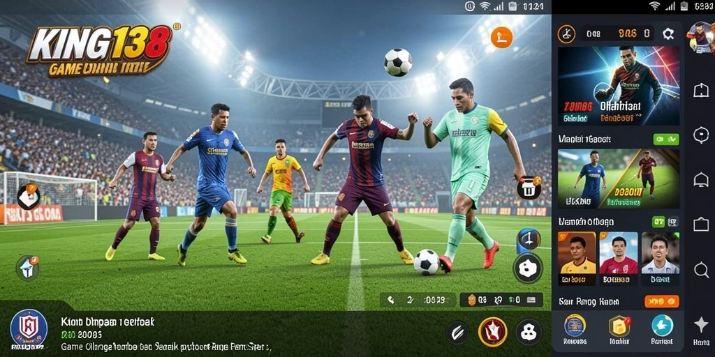 Tampilan gameplay KING138 yang seru dan menantang.