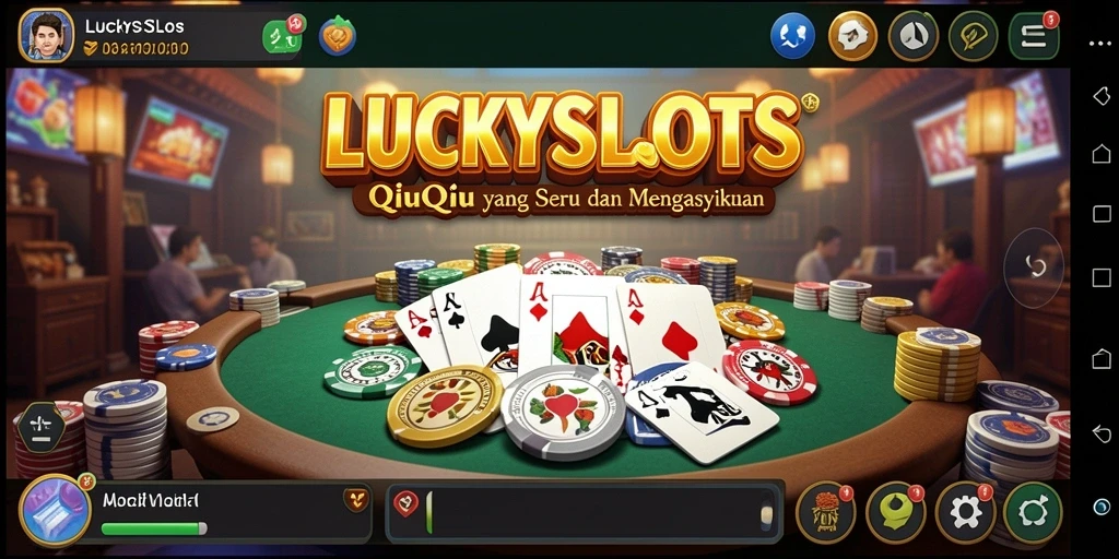 Screenshot gameplay QiuQiu LUCKYSLOTS yang intens dan menyenangkan.