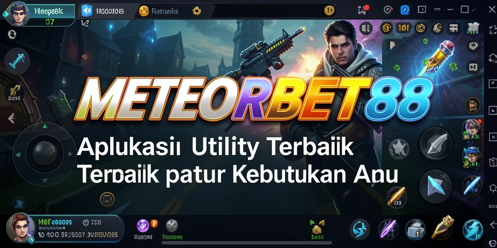 Tampilan antarmuka METEORBET88 yang sederhana dan intuitif.