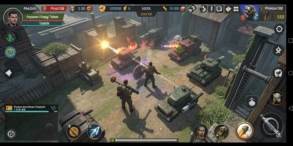 Tampilan gameplay PRADA188 yang menampilkan strategi dan taktik mendalam.