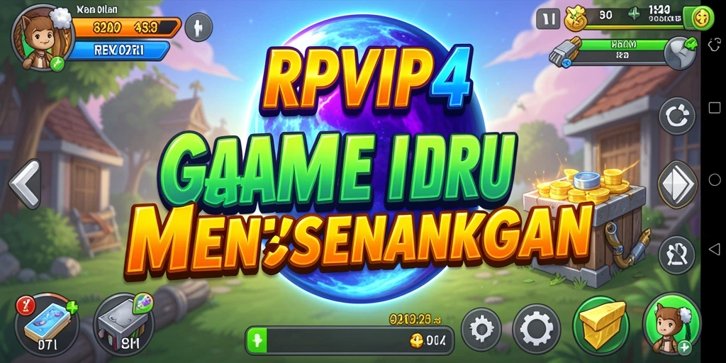 Screenshot RPVIP4 menampilkan gameplay santai dan interaktif.