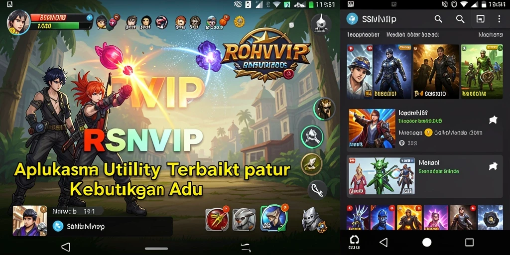 Tampilan antarmuka <strong>RSNVIP</strong> yang sederhana dan fungsional.