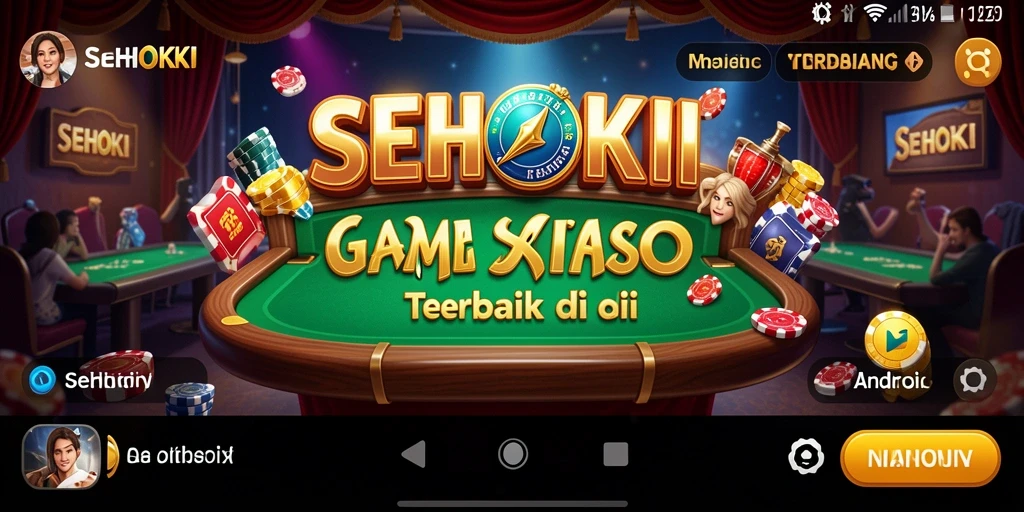 Tampilan gameplay seru SEHOKI yang menghibur.